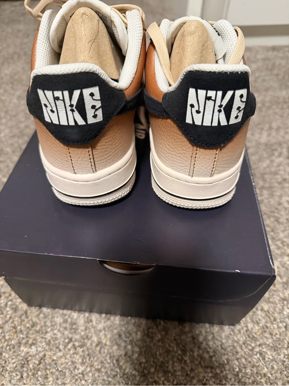 Nike Women’s Air Force 1 Low - sanddrift/sail/black dunks NIB